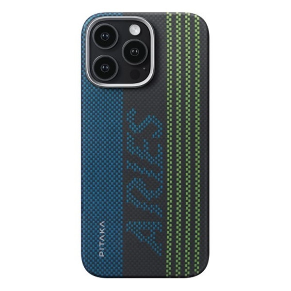 Чехол PITAKA Aries Tactile Woven Case для iPhone 16 Pro, принт Credit card