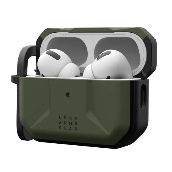 Чехол с карабином UAG для Airpods Pro/Pro 2 Civilian Оливковый
