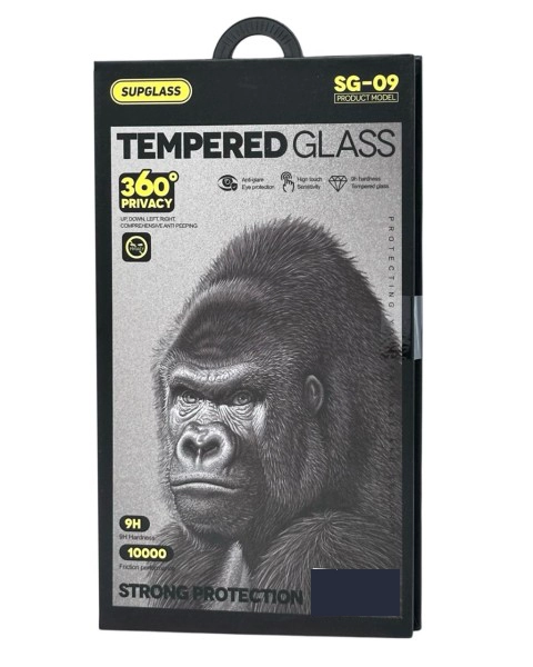 Защитное стекло SUPGLASS Privacy Glass SG-09 Антишпион для iPhone 17 Pro