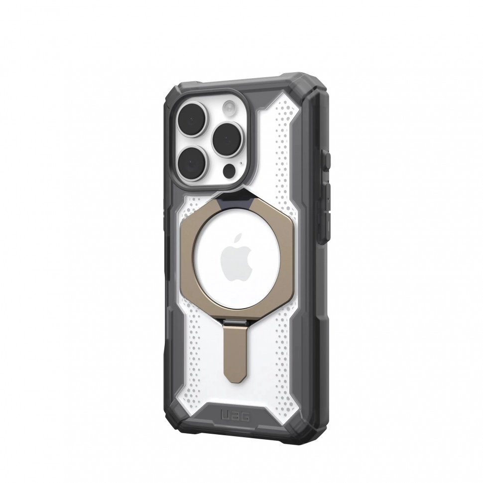 Чехол UAG Plasma XTE для iPhone 16 Pro, тонированный/титан