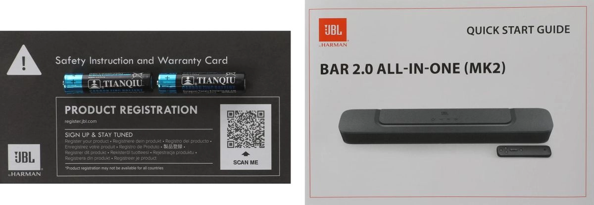 Саундбар JBL Bar 2.0 All-in-One, черный