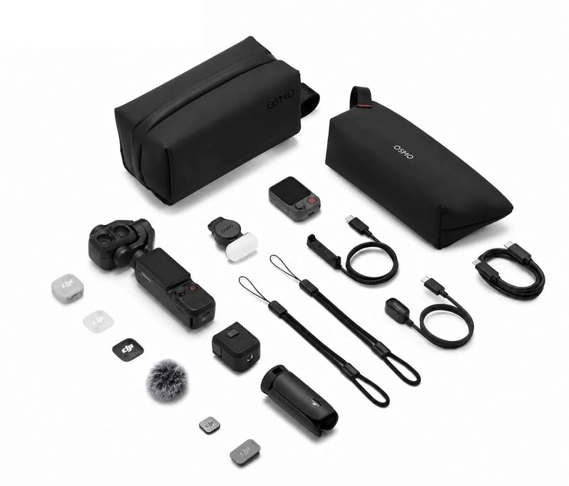 Экшн-камера DJI Osmo Pocket 4P Vlog Combo Black