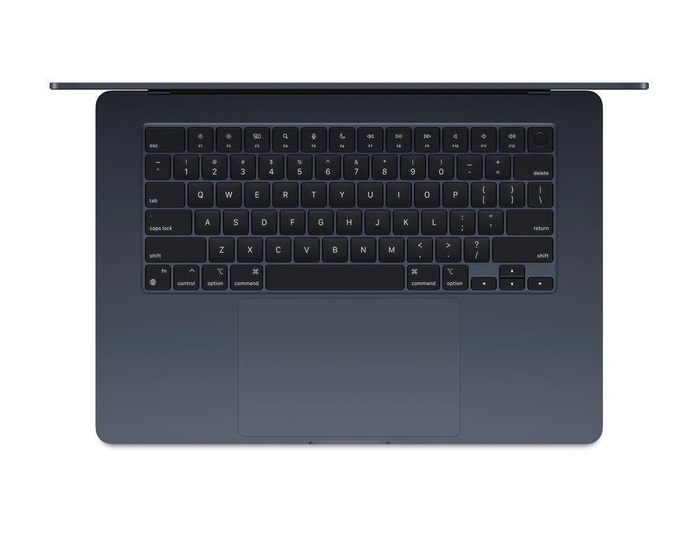 Ноутбук MacBook Air 15" M3 (2024) 8C CPU/10C GPU, 16 ГБ RAM, 256 ГБ SSD, (Midnight Black | Тёмная ночь) (Z1BV000SC)