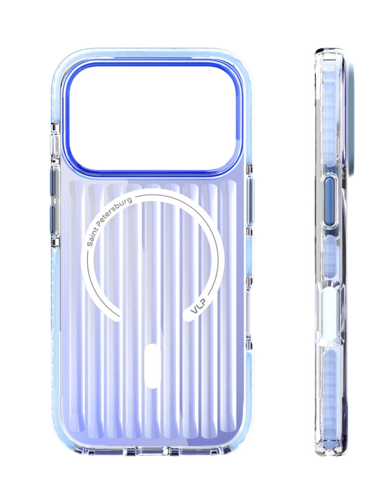 Чехол VLP Pulse Case с MagSafe для iPhone 17 Pro, Синий
