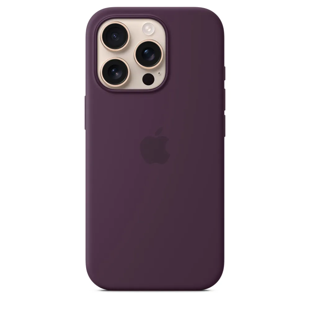 Чехол Apple для iPhone 16 Pro Silicone with MagSafe Plum