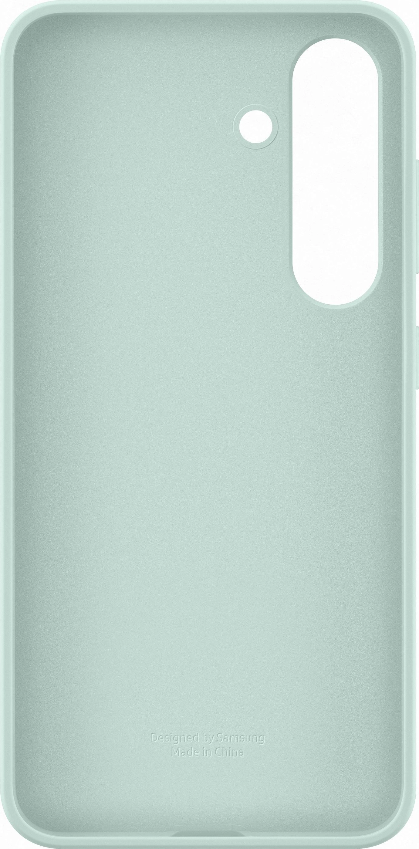 Чехол Samsung S25 Silicone Case Мятный