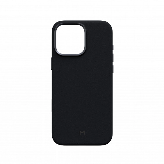 Чехол для iPhone 16 Pro Max Eco Leather Case Midnight