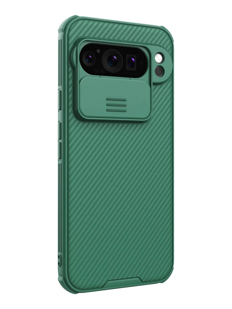 Чехол Nillkin CamShield Pro на Google Pixel 9 Pro XL Темно-зеленый