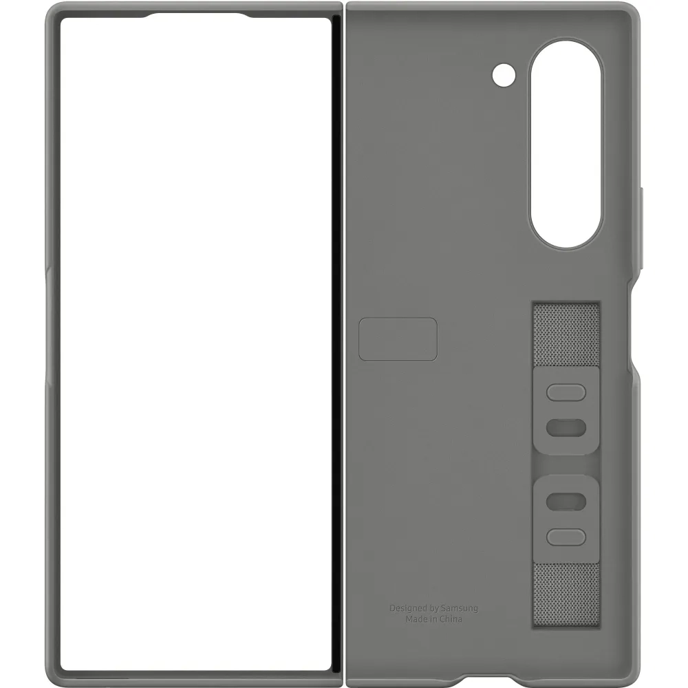 Чехол Samsung Silicone Case Z Fold6 Серый