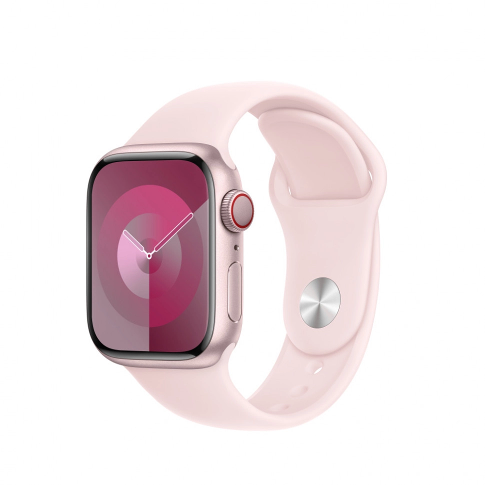 Ремешок для Apple Watch 41mm Sport Band (M/L) - Светло-розовый (Light Pink)