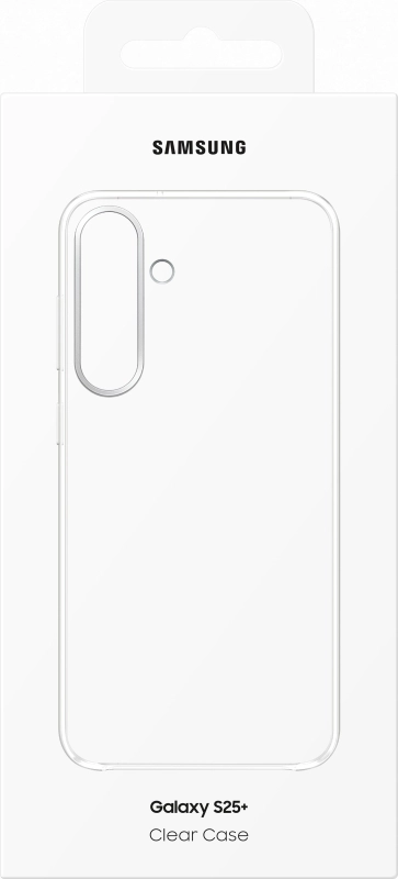Чехол Samsung S25 Plus Silicone Case Прозрачный