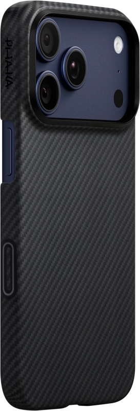 Чехол Pitaka Slim Case для iPhone 17 Pro Max, черный