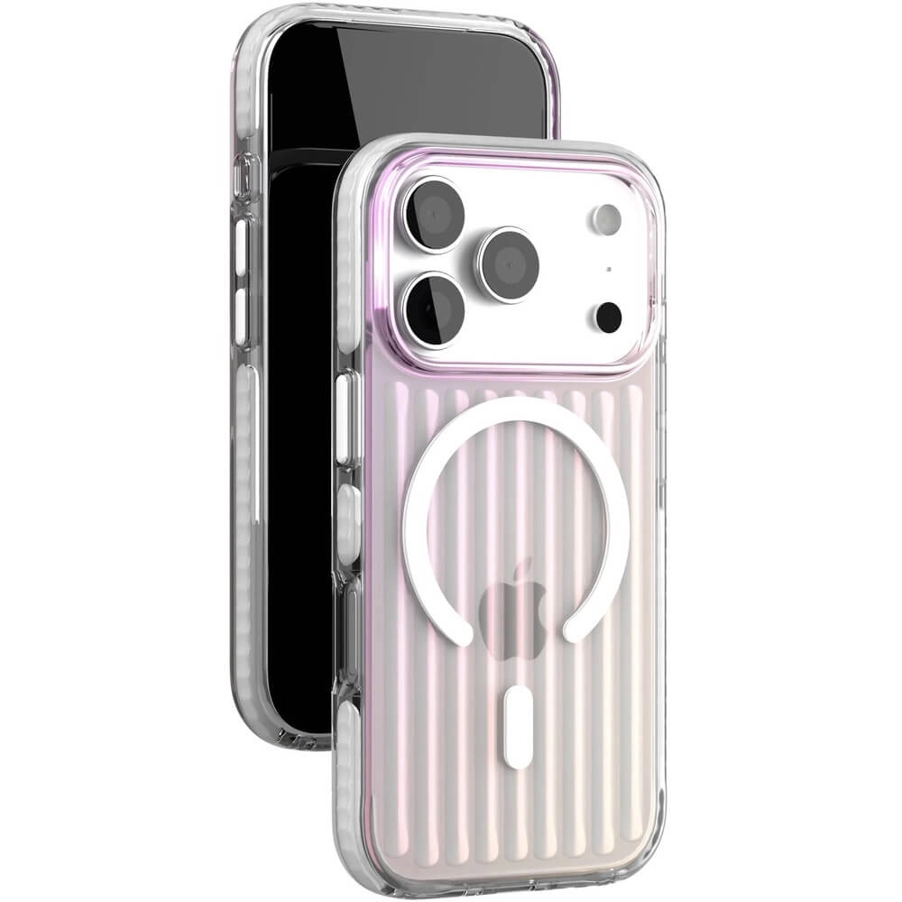 Чехол VLP Pulse Case с MagSafe для iPhone 17 Pro, перламутровый