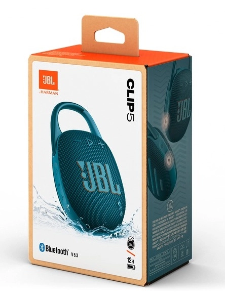 Портативная колонка JBL Clip 5 Black-Blue