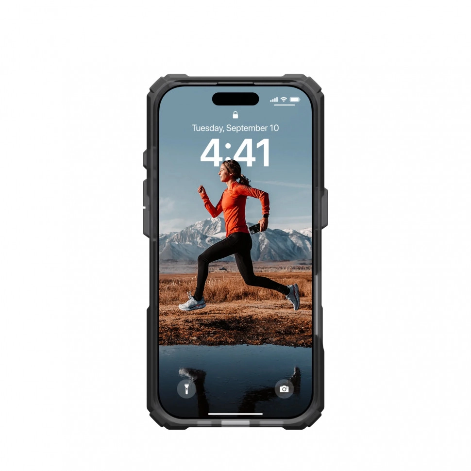 Чехол UAG Plasma XTE для iPhone 16 Pro, тонированный/титан