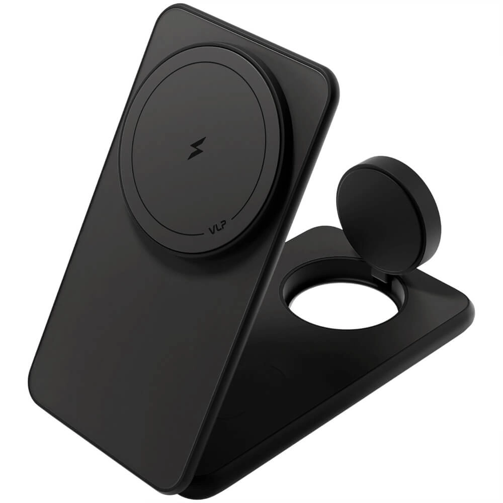Беспроводное зарядное устройство VLP Alum Power Pro для Samsung, Черный