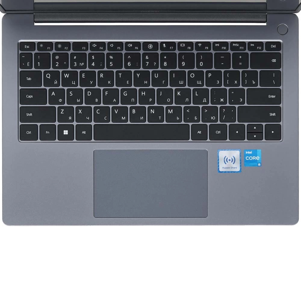 Ноутбук Huawei MateBook D14 14" (Intel Core i5 12450H, 16 ГБ RAM, 512 ГБ SSD) серый