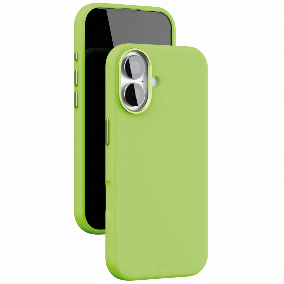 Силиконовый чехол MagSafe VLP Aster Pro Case для iPhone 17 (Лайм | Lime)