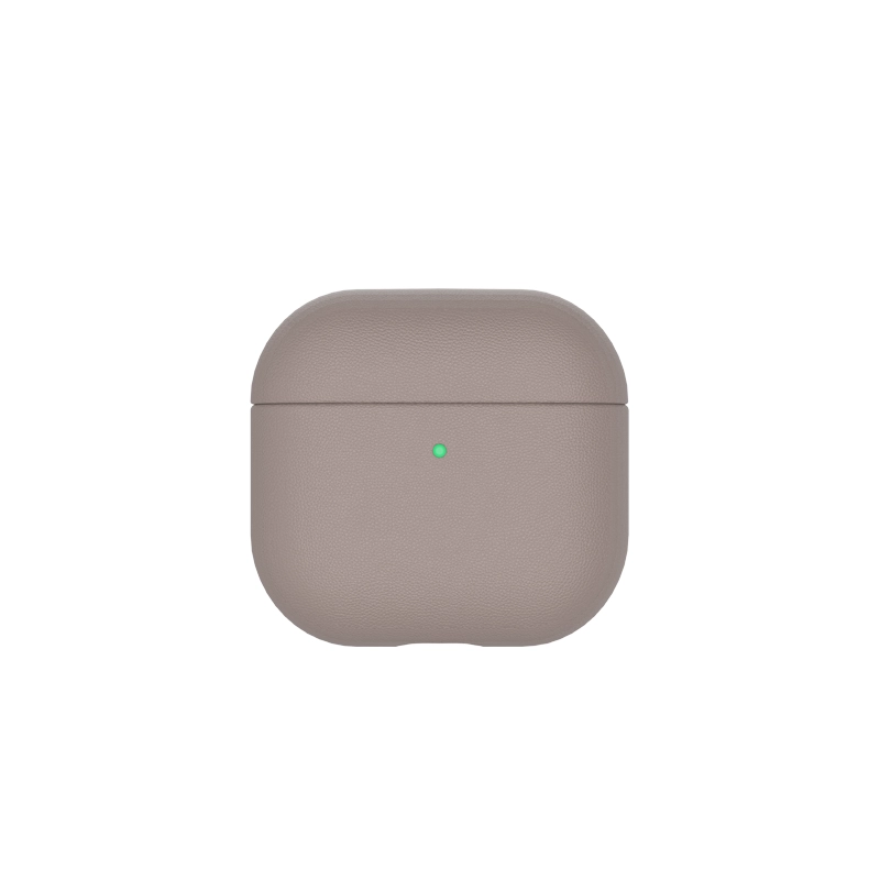 Чехол K-DOO LUXCRAFT Precision Protection for Airpods 4 премиальная кожа Desert rose gold