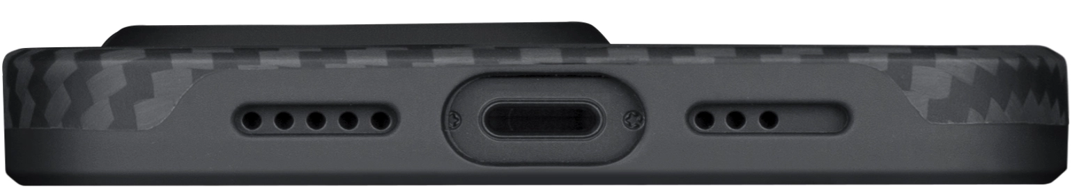 Чехол Pitaka MagEZ Pro 3 для iPhone 14 Pro, Кевлар, черно-серый