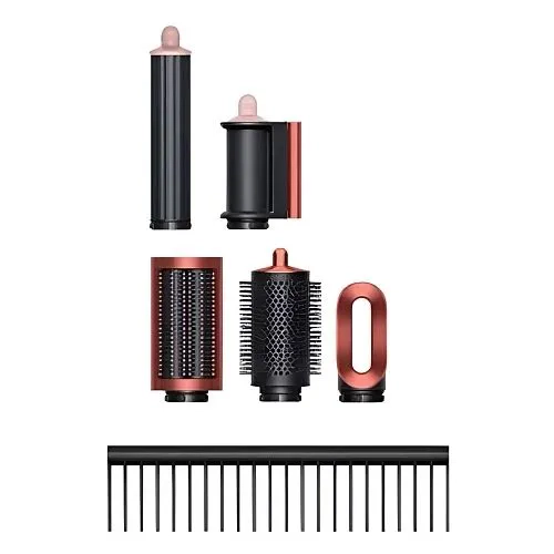 Стайлер Dyson Airwrap i.d. HS08 Long Straight+Wavy, розовый (Strawberry Bronze/Blush Pink)