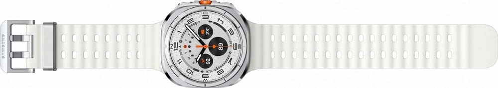 Смарт-часы Samsung Galaxy Watch Ultra (2024) - 47 mm (SM-L705) Titanium White (белый ремешок)