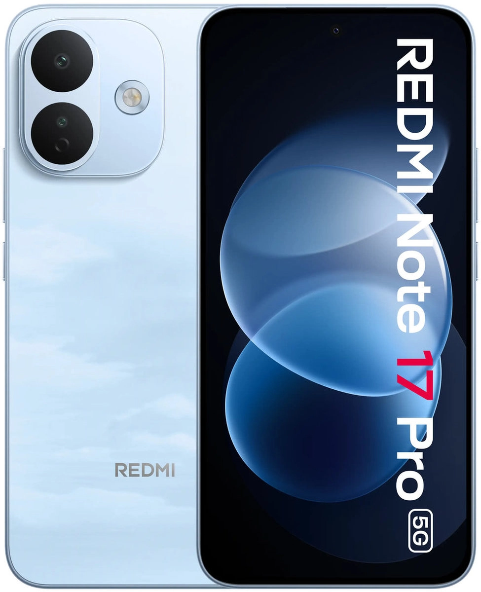 Смартфон Xiaomi Redmi Note 17 Pro 5G 8/256 ГБ, голубой (Light Blue) 2607DRA18G
