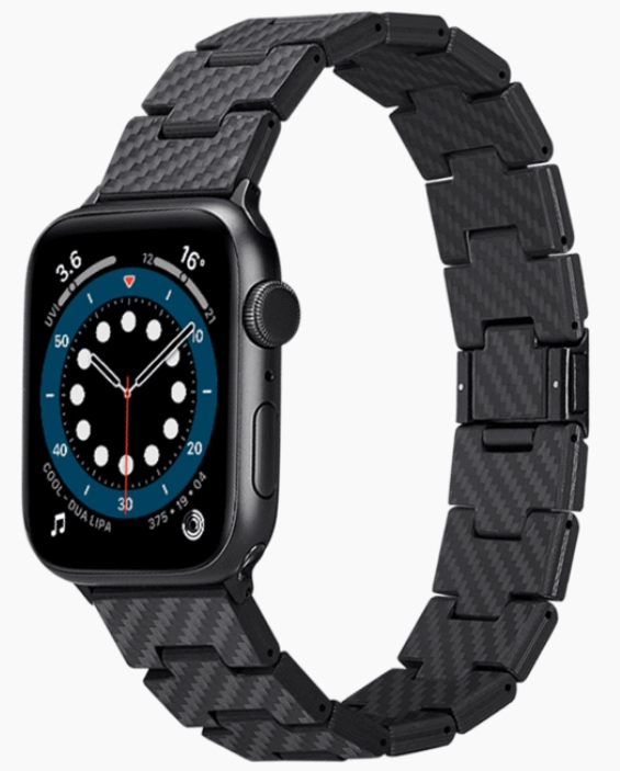 Браслет карбоновый Pitaka для Apple Watch 42/44мм - Classic (Retro)