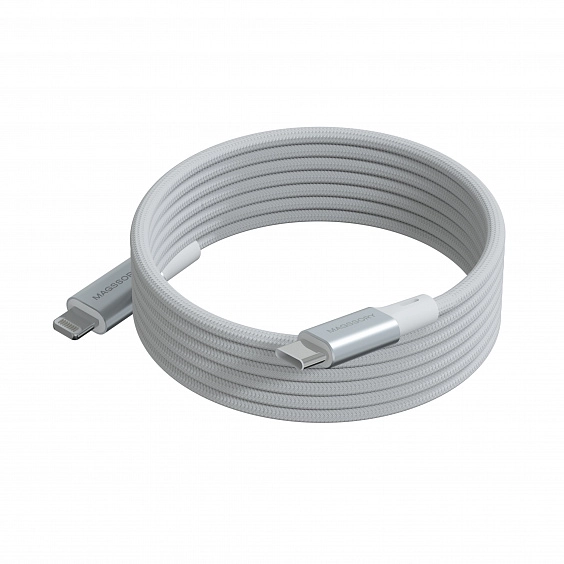 Магнитный кабель Magssory Link Lightning 60W White