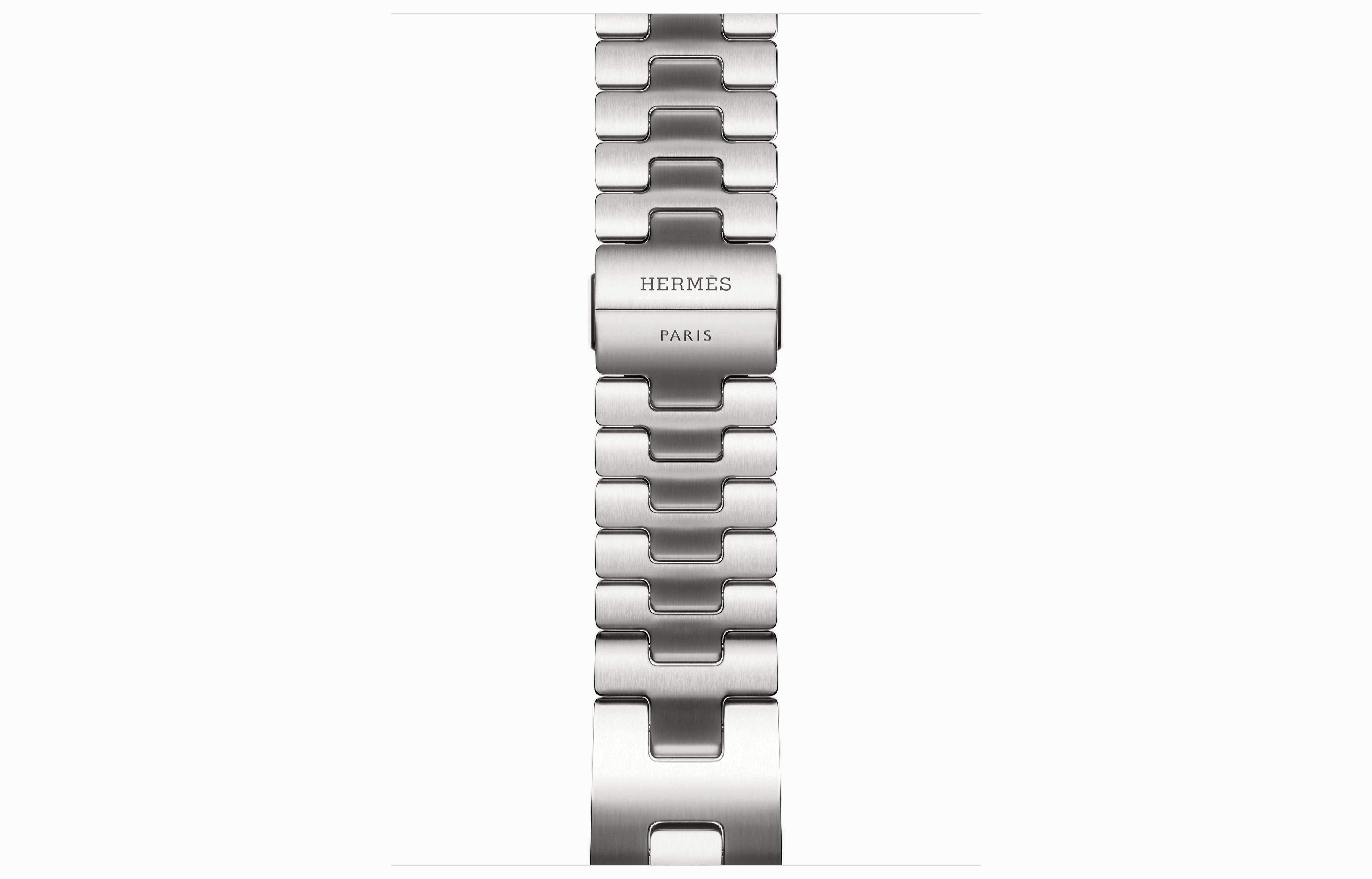 Смарт-часы Apple Watch Hermes Series 12, 46 мм, GPS + Cellular, Titanium Silver, Grand H Satine, M