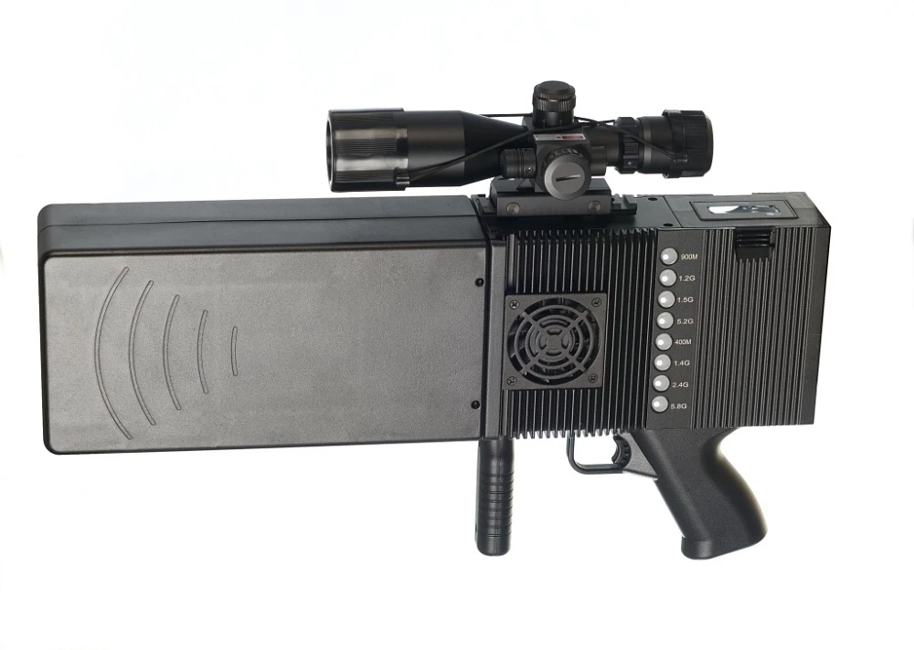 Антидроновое ружье ГАРПИЯ ПРО 160W 8 каналов