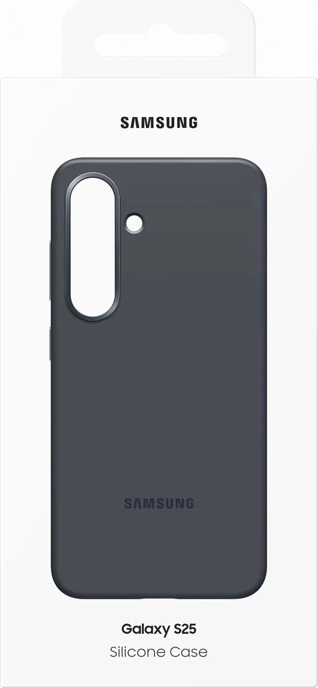 Чехол Samsung S25 Silicone Case Черный