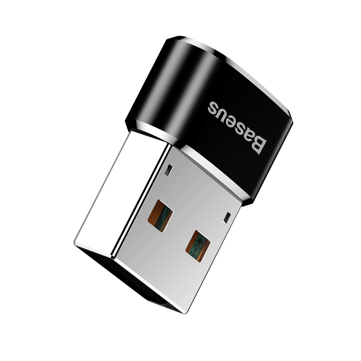 Адаптер Baseus USB Male To Type-C Female Adapter Converter 5A Черный