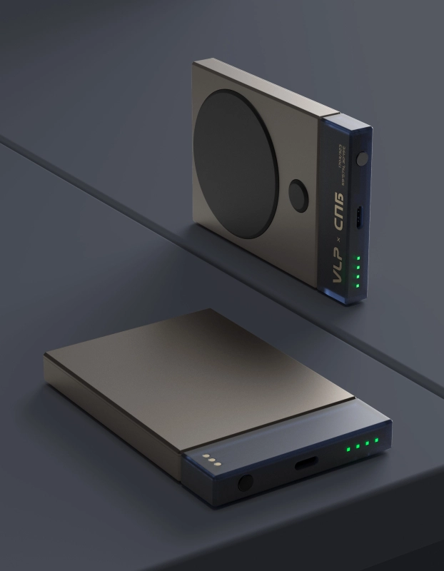 Внешний аккумулятор VLP NEO MagSafe Qi2.2 5000 мАч Северное лето