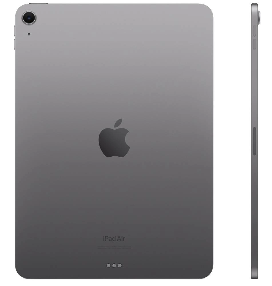 Планшет Apple iPad Air (2024 M2) 13" Wi-Fi | 128 ГБ (Space grey | Серый космос) - MV273