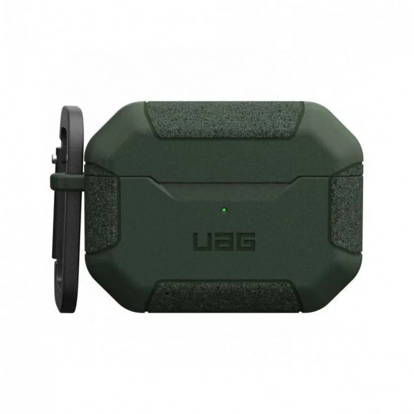 Чехол + карабин UAG Scout Case для Apple AirPods Pro 2 Оливковый