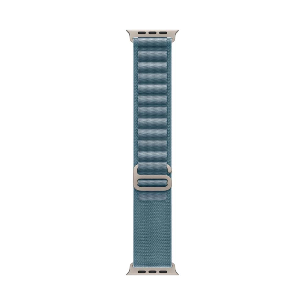 Смарт-часы Apple Watch Ultra 3 - 49 mm Natural Titanium case | ремешок Alpine Loop | Light Blue, M