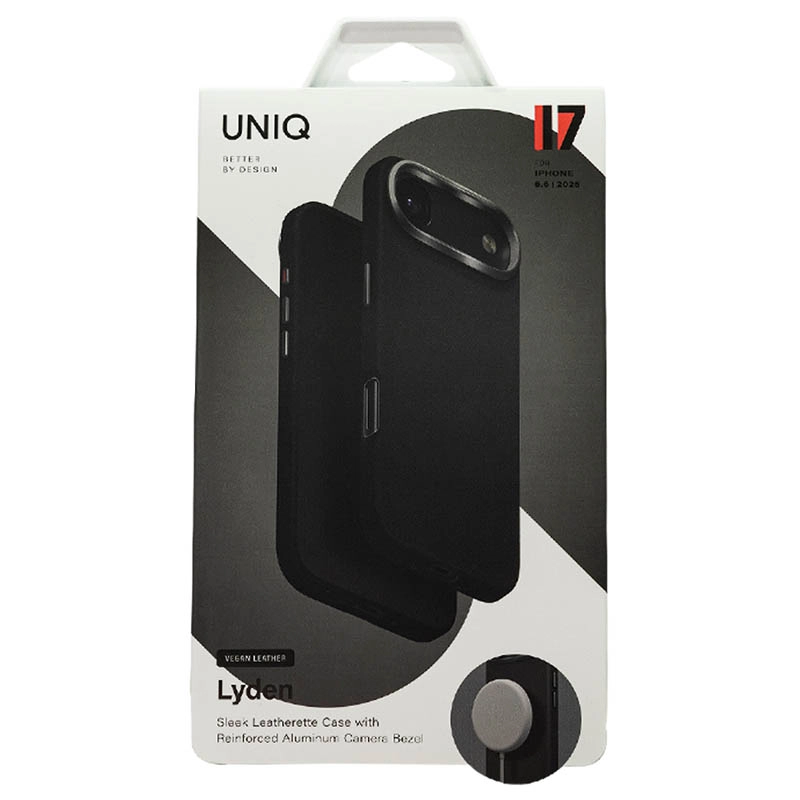Чехол Uniq для iPhone 17 Air, Lyden Черный