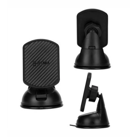Держатель магнитный Pitaka MagMount Suction Cup Car Mount без Qi