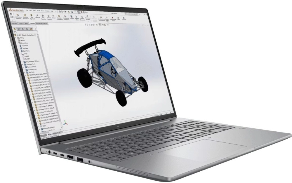 Рабочая станция HP ZBook Power 16 G11 A8WN3PT (16", Intel Core Ultra 7 155H, 16 ГБ, 1 ТБ SSD, NVIDIA RTX 500 Ada 4 ГБ), серый