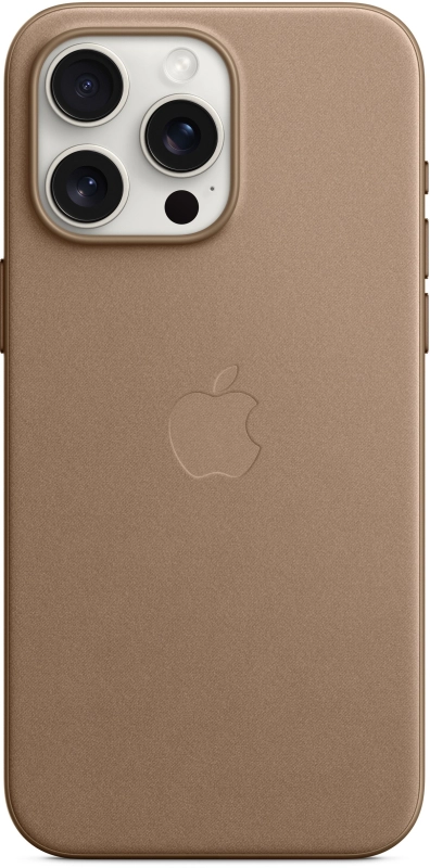 Чехол Apple MagSafe FineWoven для iPhone 15 Pro Max, светло-коричневый