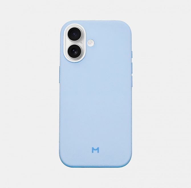 Чехол Magssory для Apple iPhone 17, силикон, с магнитами, с MagSafe, Blue