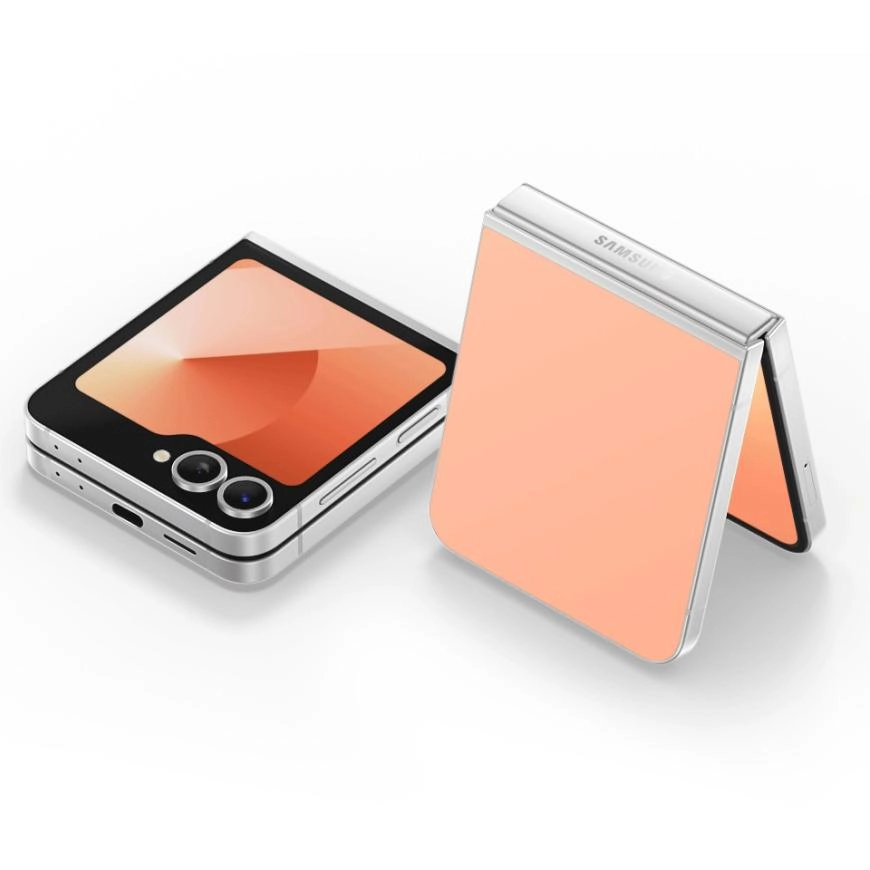 Смартфон Samsung Galaxy Z Flip6 12/512 ГБ, персиковый (Peach) SM-F741B