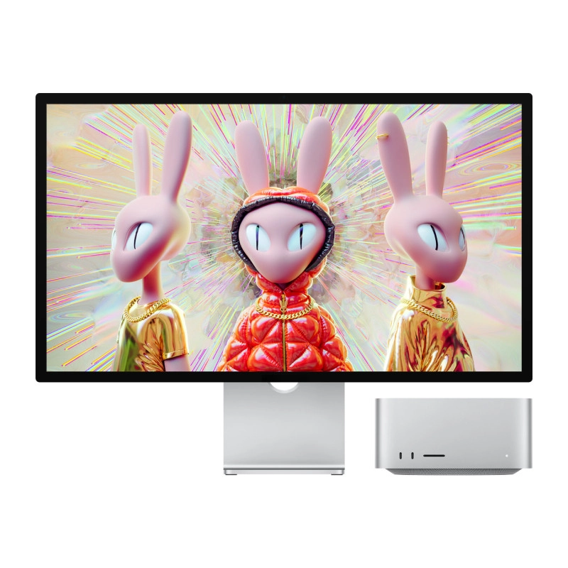 Монитор Apple Studio Display 27" 5K | нанотекстурное стекло | подставка с регулировкой по наклону и высоте | Silver (MMYV3)