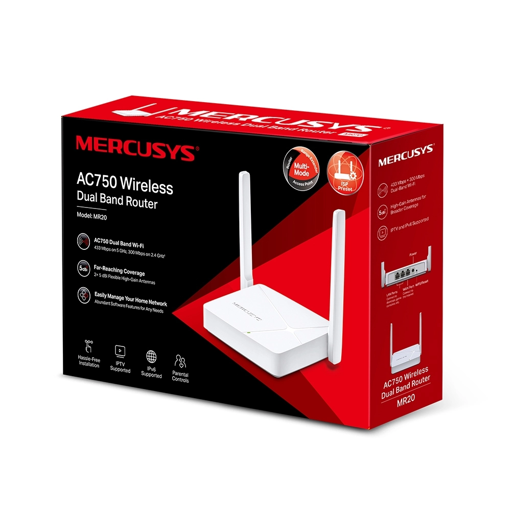 Беспроводной маршрутизатор Mercusys MR20