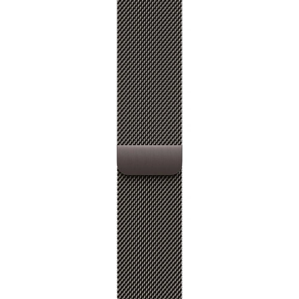 Смарт-часы Apple Watch S10 - 42 mm Титановый корпус | ремешок Milanese Loop | цвет Grаy, S/M