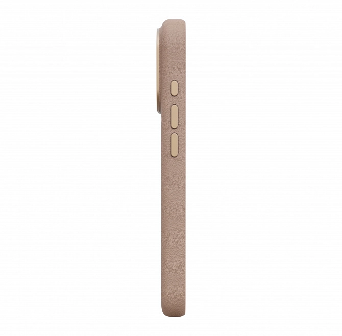 Чехол Magssory Eco-Leather Case для iPhone 17 Pro Max с MagSafe, Латте