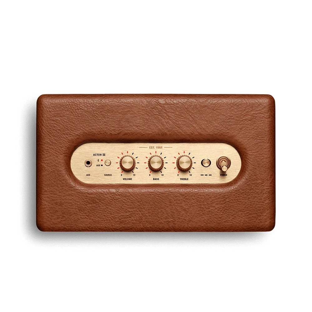 Аудиосистема Marshall Acton BT III, Коричневый