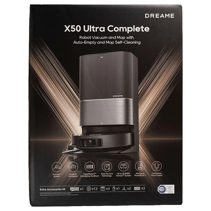 Робот-пылесос Dreame X50 Ultra Complete EU, Black