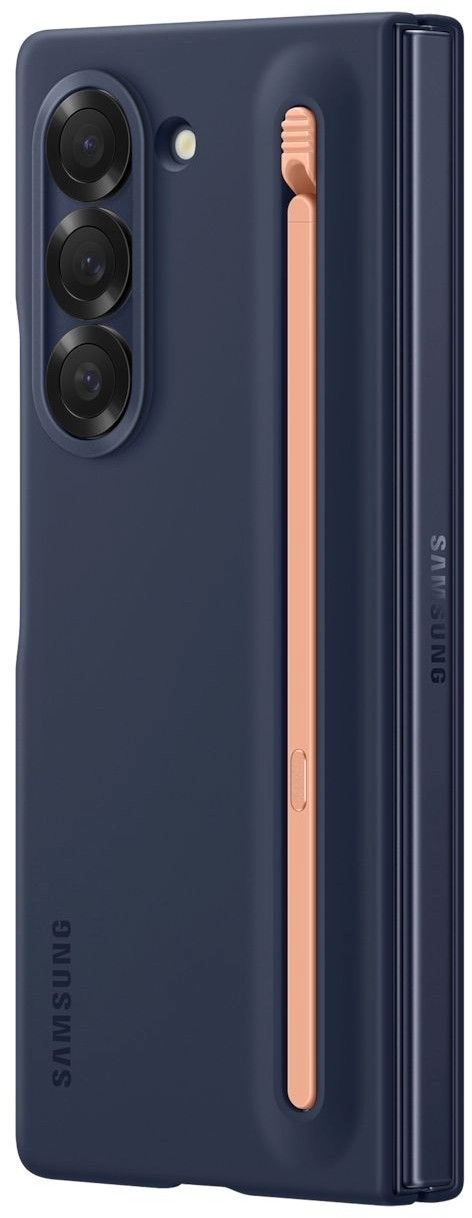Чехол Samsung S Pen Case для Samsung Z Fold 6 Темно-синий